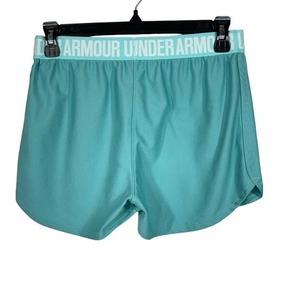 Under Armour Youth X-Large YXL Loose Fit Shorts Heat Gear Elastic Waist Unlined - Picture 4 of 6